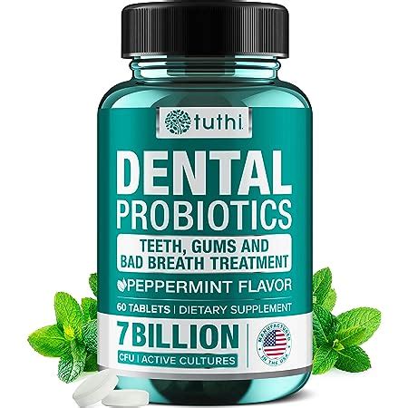 Amazon Oral Probiotics For Teeth And Gums 3BN CFU Lactobacillus