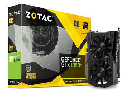 Karta Graficzna ZOTAC Nvidia GeForce GTX 1050 Ti 4 GB W Osiek Nad