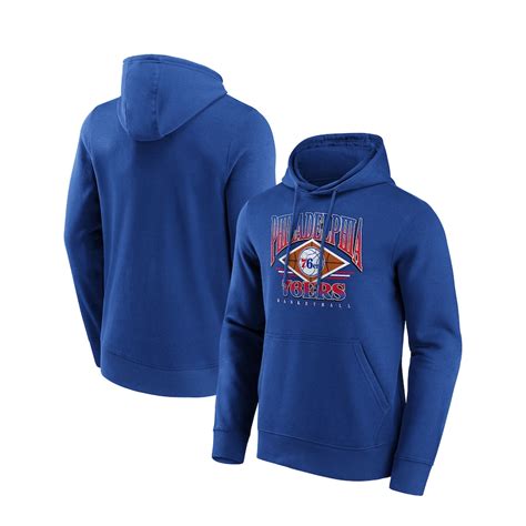 Philadelphia 76ers Fanatics Branded Power Phase Graphic Hoodie Mens