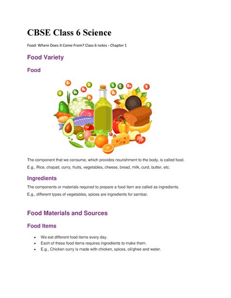 CBSE Class 6 Science Lecture Note CBSE Class 6 Science CBSE Class 6