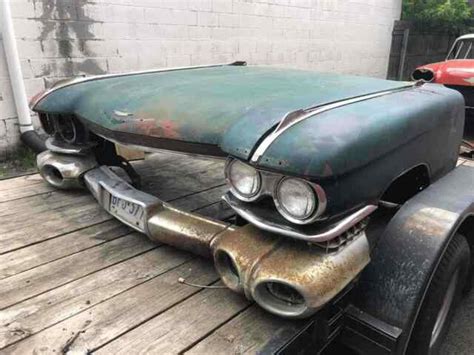 1959 Cadillac DeVille Green RWD Automatic Classic Cadillac DeVille