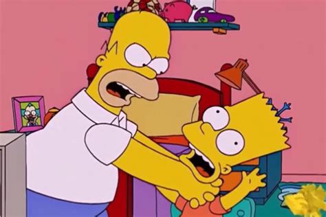 Adiós Al ¡pequeño Demonio O Por Qué Homero Ya No Estrangulará A Bart La Serie De Matt