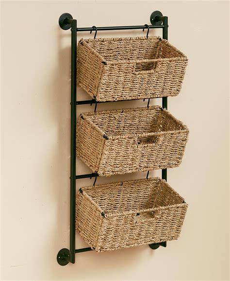 How To Hang Storage Baskets On Wall