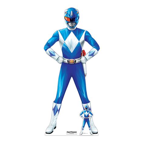 blue power ranger star cutouts