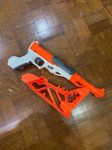 Nerf Sharpfire Gun Hobbies And Toys Toys And Games On Carousell