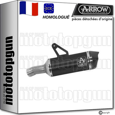 Arrow Pot Echappement Approuve Race Tech Aluminium Noir Cc Bmw S