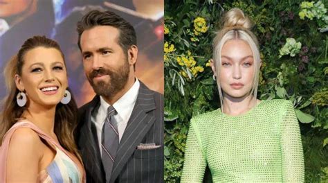 Gigi Hadid Teases Ryan Reynolds While Penning A Note For Blake Lively