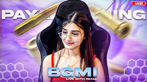 Bgmi Official Launch 🔥🔥🤩payal Gaming Live 😍 Youtube