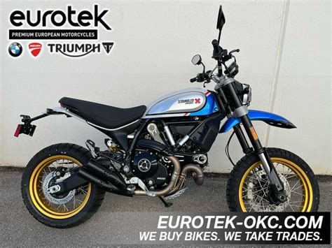 Ducati Scrambler Desert Sled Sparking Blue For Sale In Oklahoma