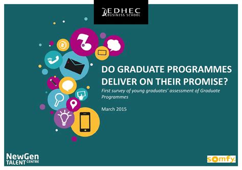 Do Graduate Programmes Deliver On Their Promise By