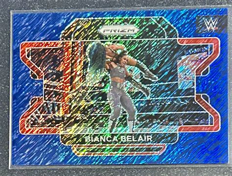 Bianca Belair Prizm Wwe Fotl Blue Shimmer Raw Price Guide