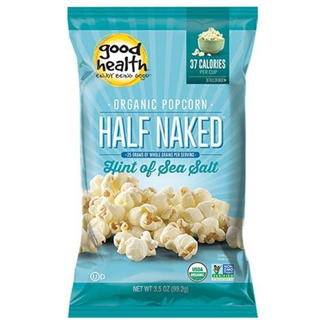 GOOD HEALTH ORG HALF NAKED POPCORN 5117 Hana Food Distributors Inc