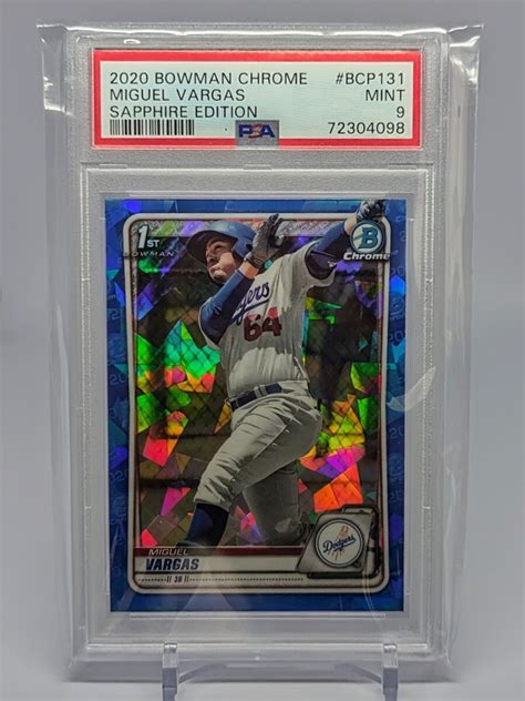 Psa Topps Bowman Chrome Sapphire