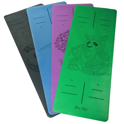 Каучуковый коврик для йоги с покрытием Non-Slip Devi Yoga 185*68*0,4 ...