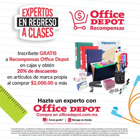 Office Depot Recompensas De Descuento En Productos De Marca Propia