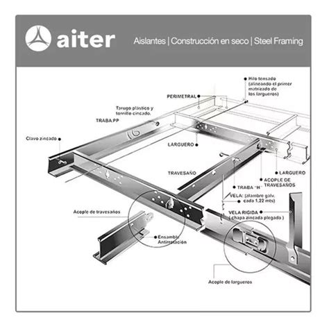 Perfil Travesaño Corto 24mm X 0 61mts Cielorraso Desmontable en venta