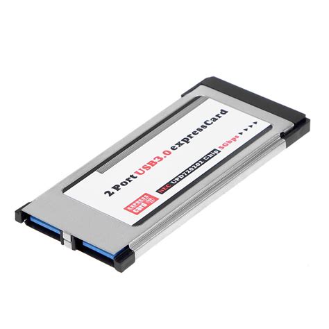 Buy 2 Port USB 3 0 Express Card Express Card 34mm NEC UPD720202 Hidden