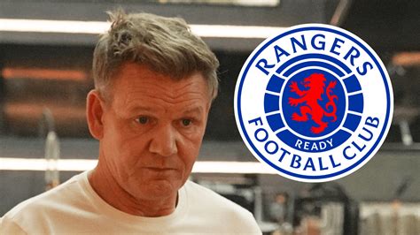 Fans Baffled After Spotting Man In Rangers Top Being Blasted By Gordon
