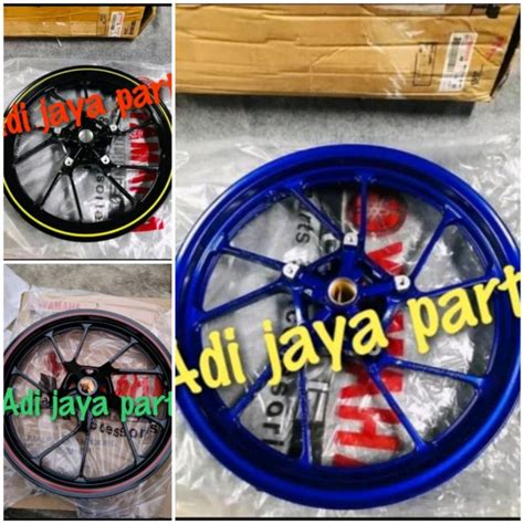 Jual Velg Racing Velg Depan Yamaha R15 Vva V3 Biru Hitam Original