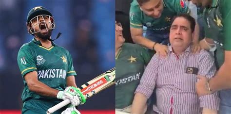 Watch Babar Azams Father Breaks Into Tears After Pakistan Beat India