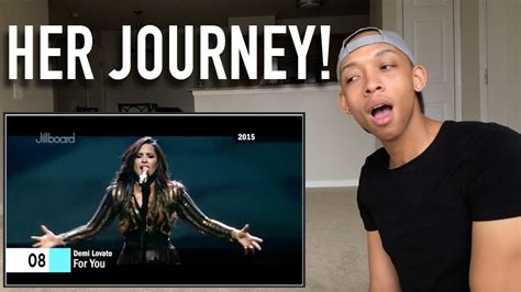 Demi Lovato Music Evolution Reaction Youtube