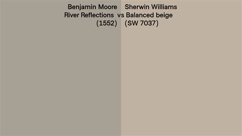 Benjamin Moore River Reflections Vs Sherwin Williams Balanced