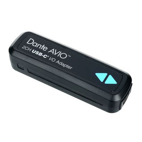 Dante AVIO USB C IO Adapter 2x2 Thomann UK