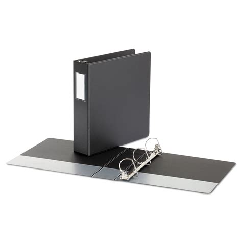 Deluxe Non View D Ring Binder With Label Holder 3 Rings 2 Capacity