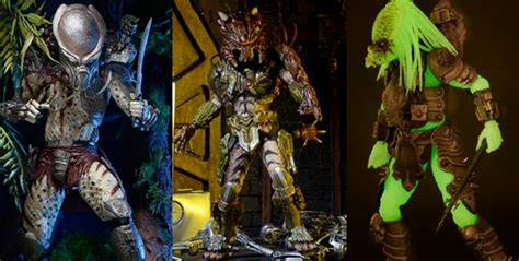 Closer Look Predator Series 16 Action Figures A Kenner Tribute