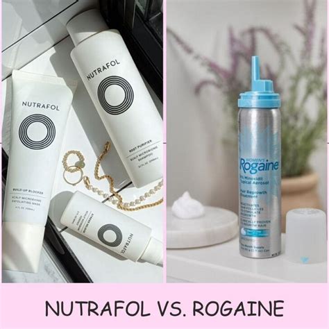 Nutrafol Vs Rogaine The Ultimate Showdown For Hair Regrowth