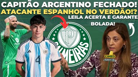 Refor O Confirmado No Palmeiras Atacante Espanhol Chegando No Verd O