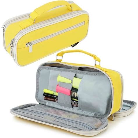 Trousse Grande Capacité Scolaire Trousse Sac À Crayons Pochette Avec