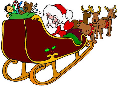 Free Santa Sled Cliparts, Download Free Santa Sled Cliparts png images ...