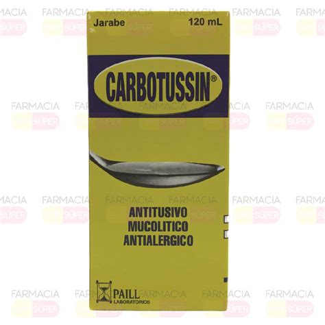 CARBOTUSSIN JBE 120 ML Farmacia Emy