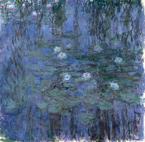 Grabados De Calidad Del Museo Lirios De Agua De Claude Monet