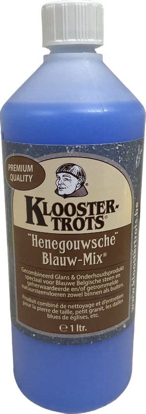 Kloster Trots Henegouwsche Blauw Mix Reiniger En Verzorger Speciaal