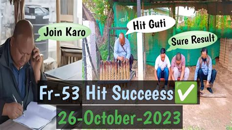 Fr Hit Success Oct Shillong Teer Target Teer Counter