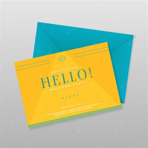 Hand drawn welcome card template - Stokverse