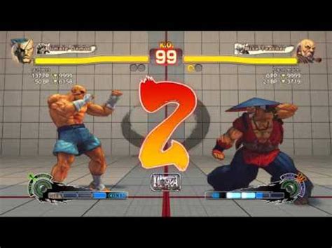 Ultra Street Fighter IV Battle Sagat Vs Gouken YouTube