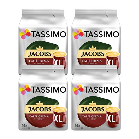 X Kapsu Ki Do Ekspresu Tassimo Jacobs Caffe Crema Classico Xl Szt