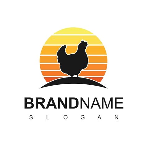 Premium Vector Animal Farm Logo Poultry Logo Design Template