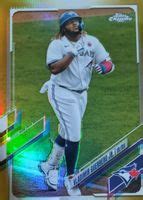 Vladimir Guerrero Jr Topps Chrome Gold Refractor Psa