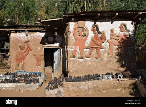 Falasha Jewish Village Ethiopia Africa Stock Photo Alamy