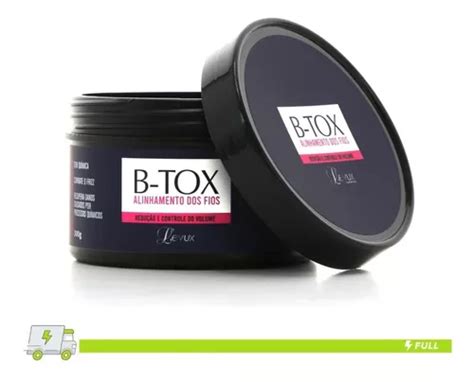 Máscara Cabelos Capilar Levux B tox Profissional Btx 300g MercadoLivre