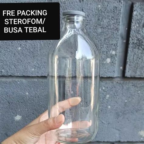 Jual Botol Kaca Asi 500ml Botol Asi 500ml Tutup Karet Wadah Asi