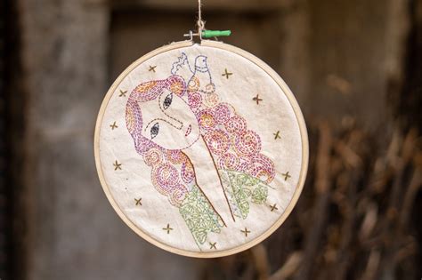 Girl Embroidered Hoop Mysa Jaipur
