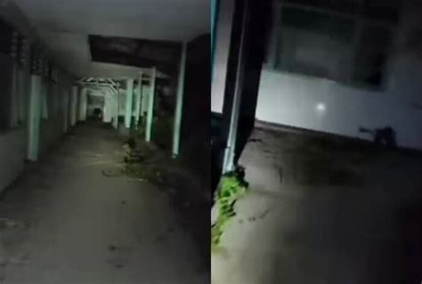 Serem Banget Penampakan Pocong Terbalik Di Rumah Sakit Terbengkalai