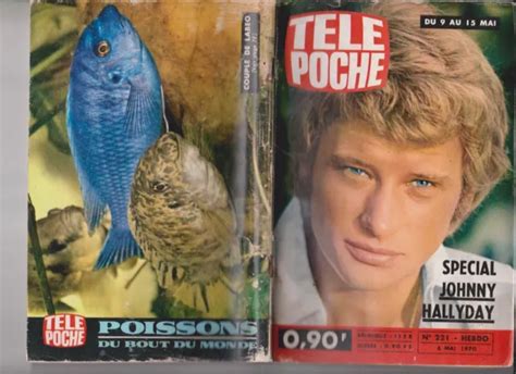 Tele Poche N Complet Johnny Hallyday Eur Picclick Fr