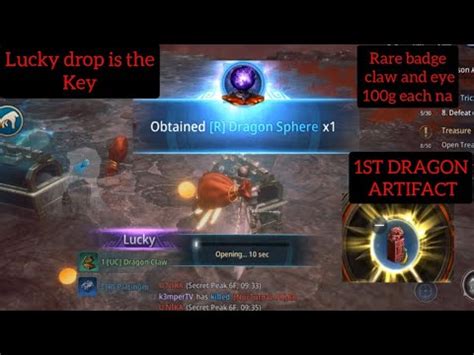 Mir St Dragon Artifact Rare Dragon Sphere Lucky Drop Deck Youtube