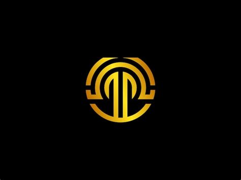 Logotipo Dourado O T Tulo Logotipo Dourado Para Uma Nova Marca